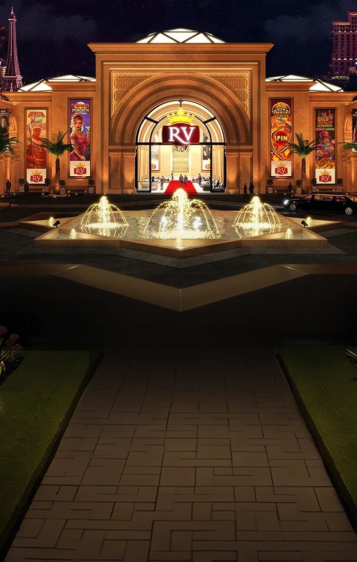 Royal Vegas casino entrance